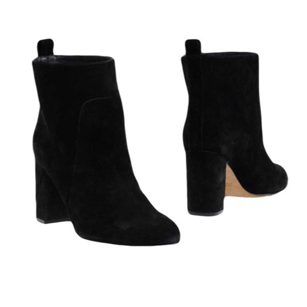 Golden Goose Black Suede Heeled Boots 39